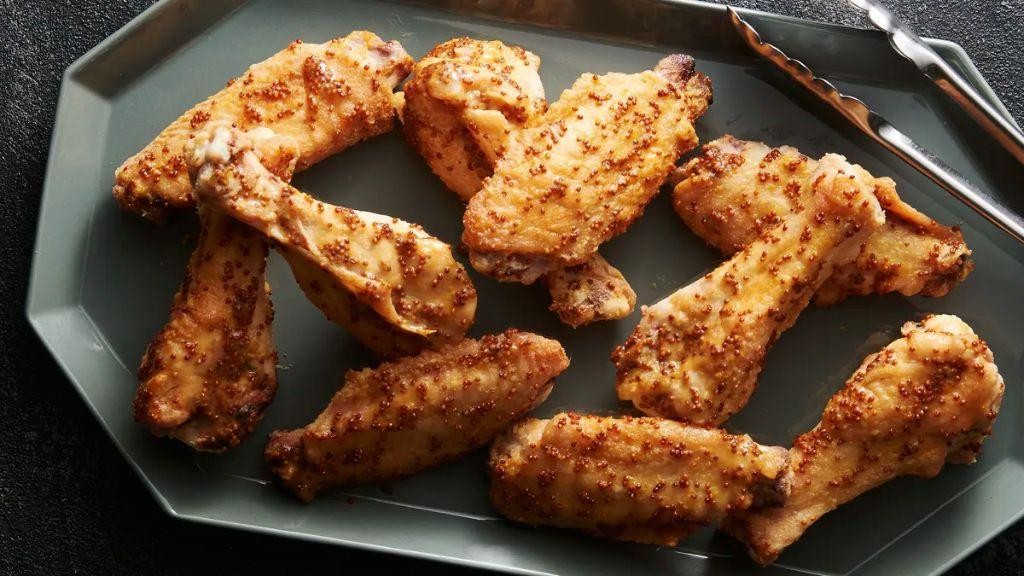 Maple Dijon Smothered Turkey Wings