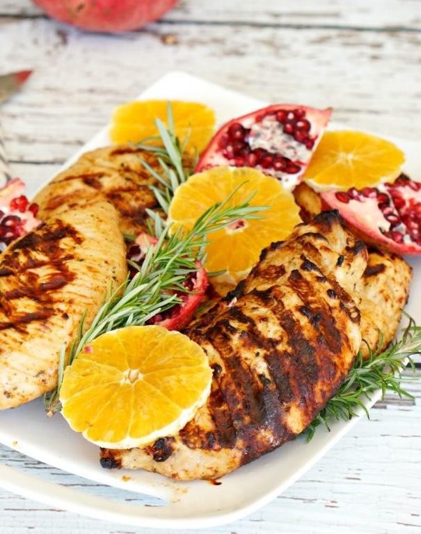 Maple Glazed Grilled Turkey Breast