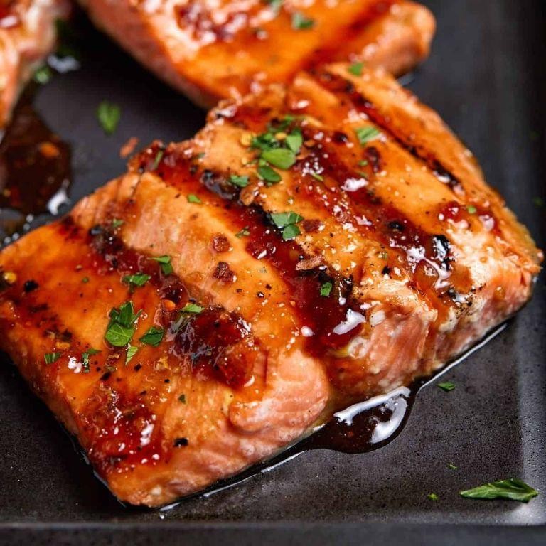 Maple Glazed Sockeye Salmon