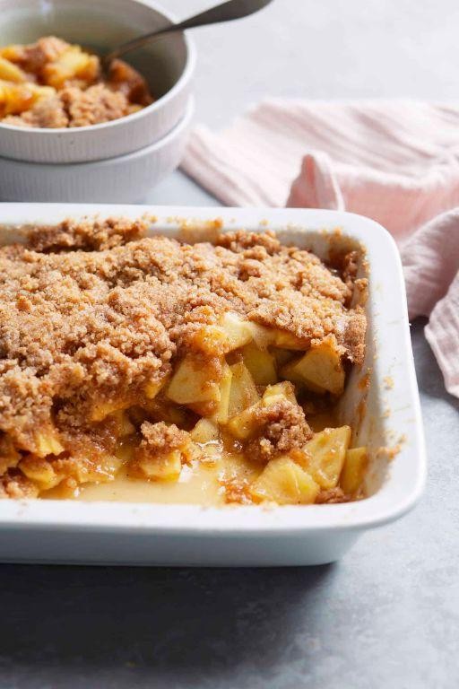 Maple Pecan Apple Brown Betty