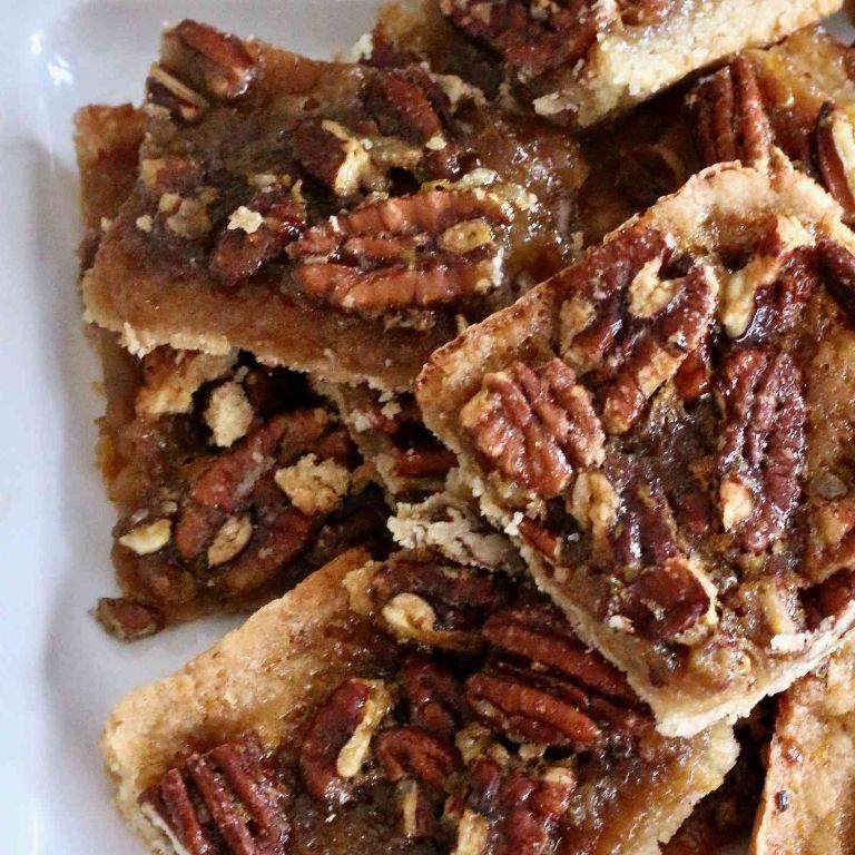 Maple Pecan Cookie Squares