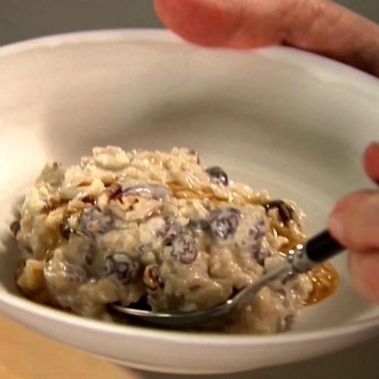 Maple Pecan Minute Rice Pudding