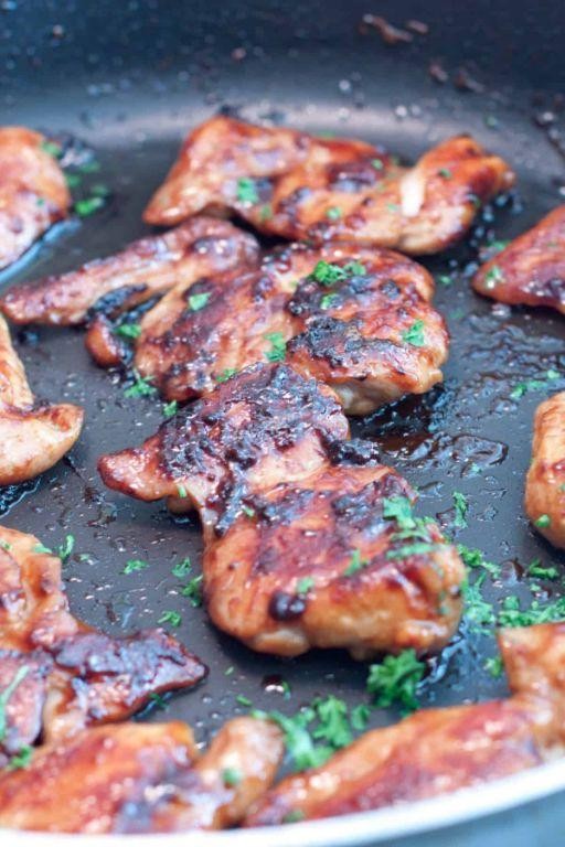 Maple Soy Glazed Chicken Tenderloins