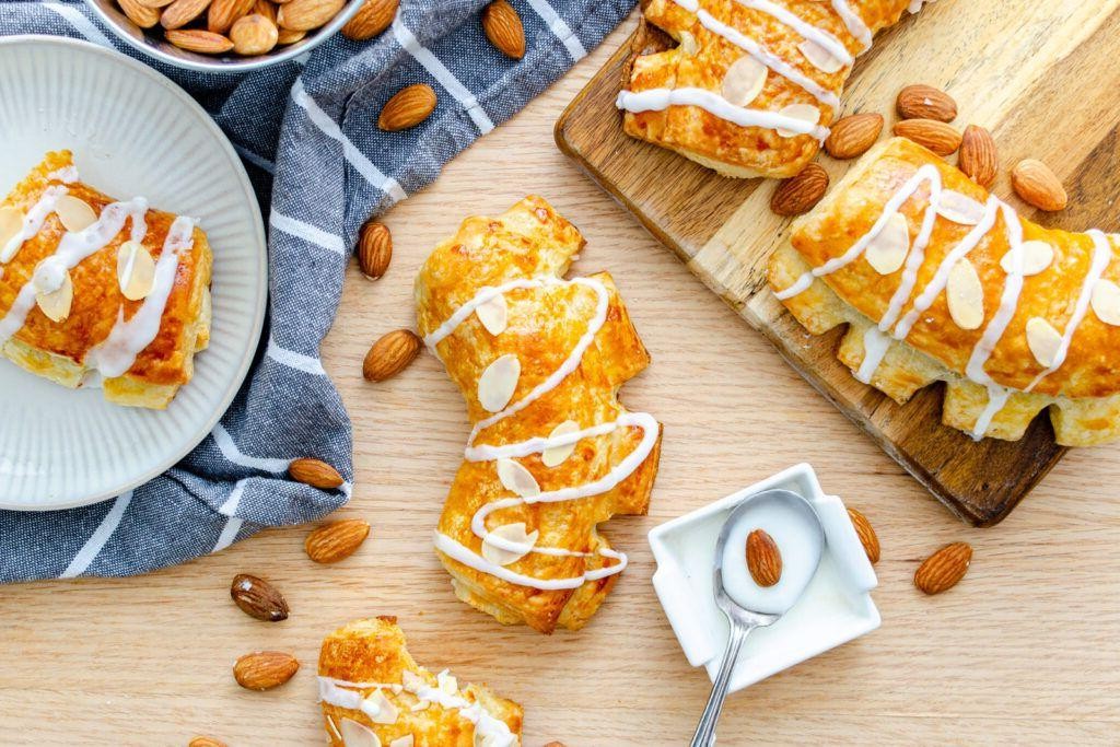 Maple Walnut Glazed Bear Claws