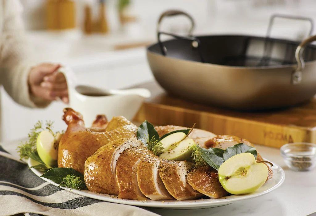 Maple and Apple Cider Brined Turkey