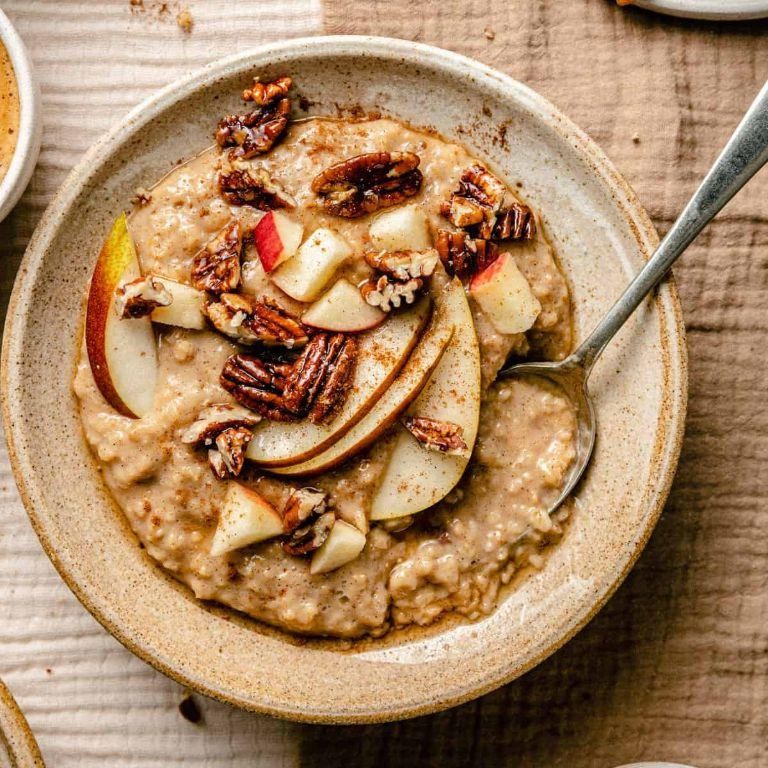 Maple and Nut Raw Oatmeal