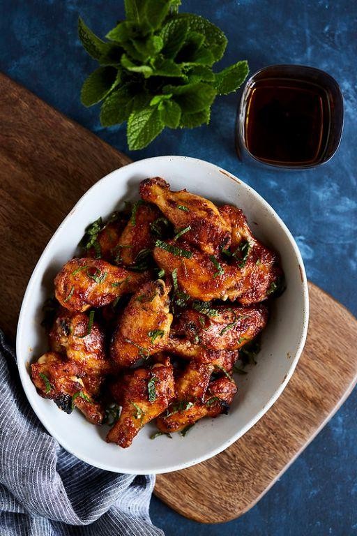 Maple-Bourbon Glazed Fried Chicken