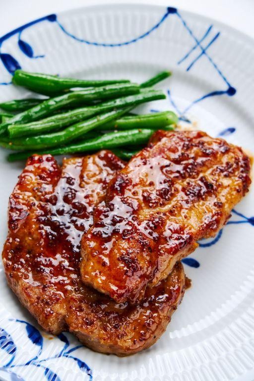 Maple-Glazed Oven-Baked Pork Chops