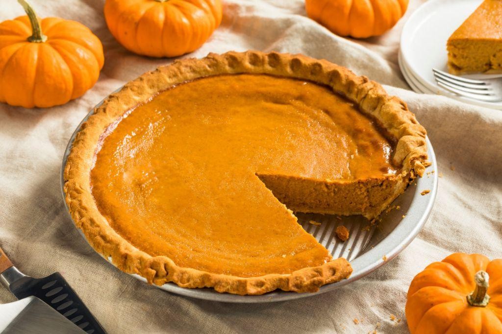 Maple-Glazed Sugar Pumpkin Pie
