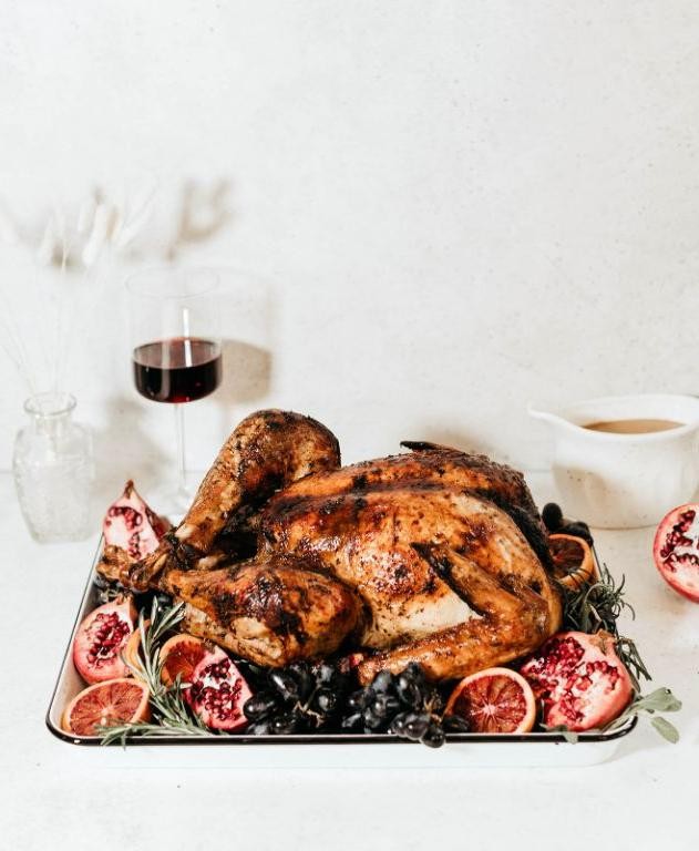 Maple-Glazed Turkey with Herb Infusion