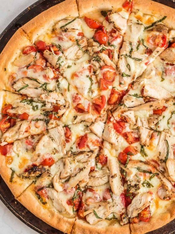 Margherita Chicken Pizza