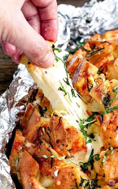 Margherita Pull-Apart Bread