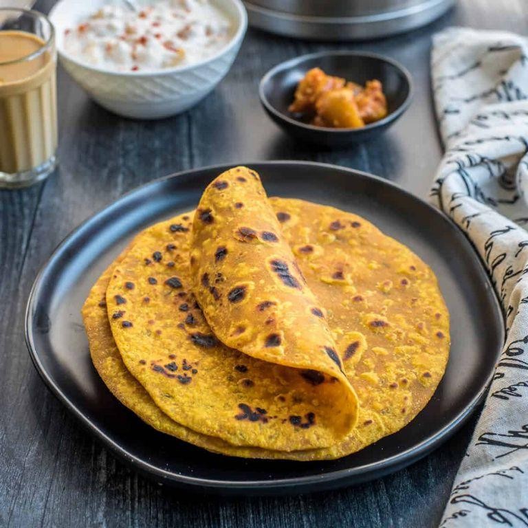Masala Chapati with Turmeric