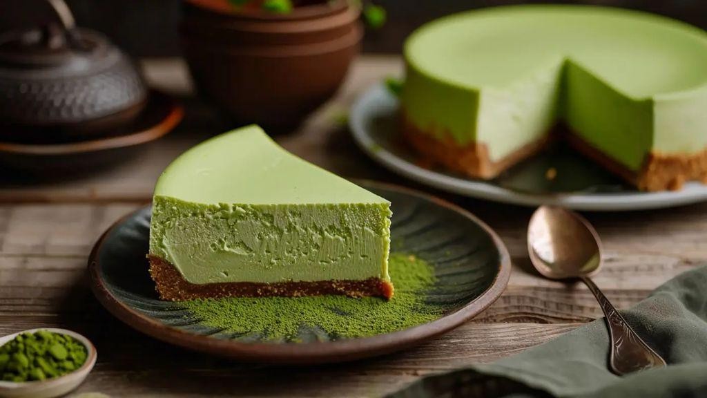 Matcha Green Tea Cheesecake