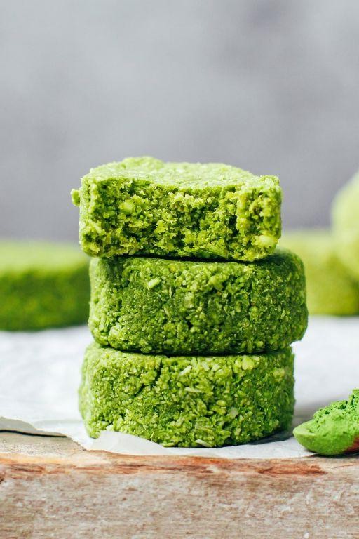 Matcha Green Tea Coconut Cookies