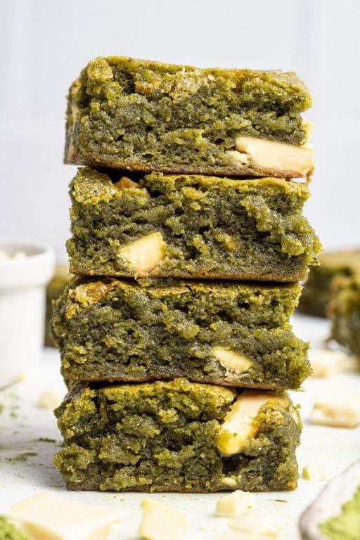Matcha Green Tea Cookie Brownies