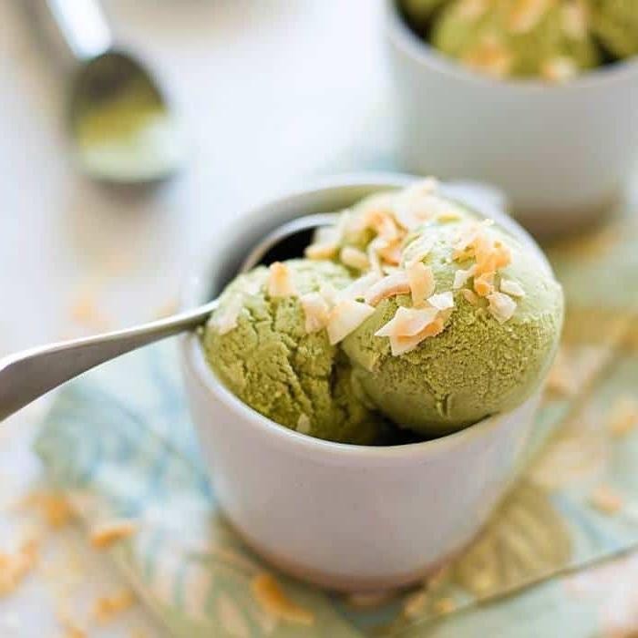 Matcha Green Tea Frozen Yogurt