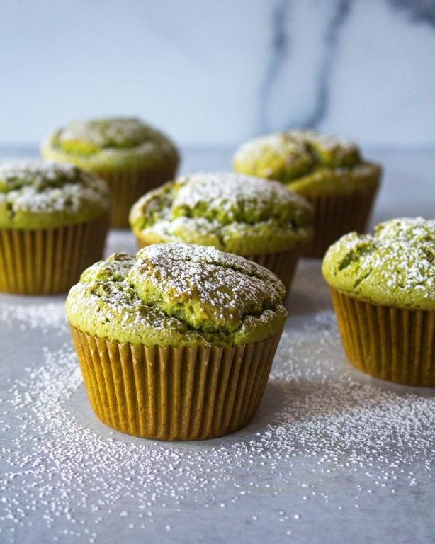 Matcha Green Tea Vegan Muffins