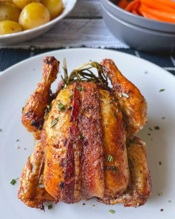 Mediterranean Air Fryer Cornish Hens