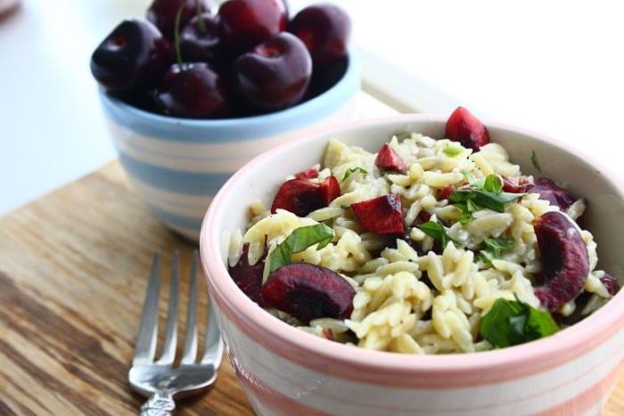 Mediterranean Brie Orzo