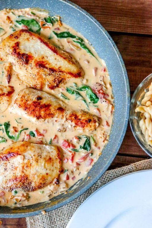 Mediterranean Creamy Chicken Stew