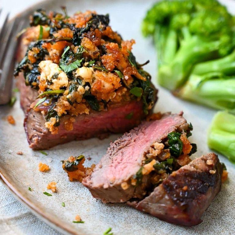 Mediterranean Fillet Steak with Olive Tapenade