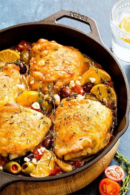 Mediterranean Herb Chicken Thighs
