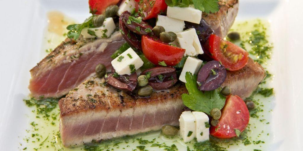 Mediterranean Herb Grilled Ahi Tuna