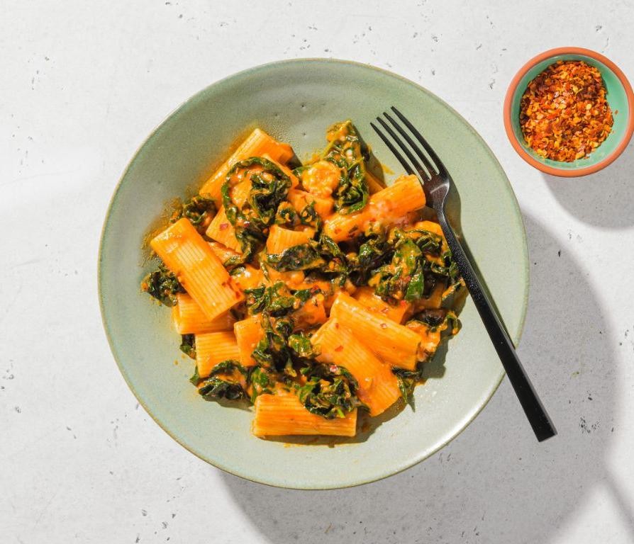 Mediterranean Kale and Rigatoni