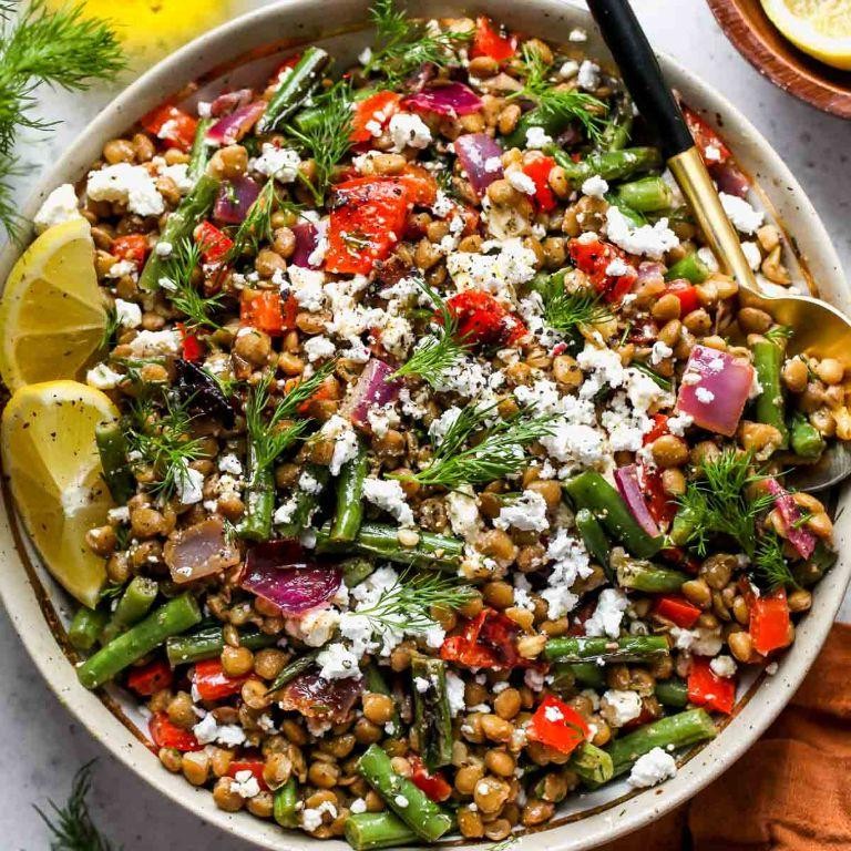 Mediterranean Lentil Salad