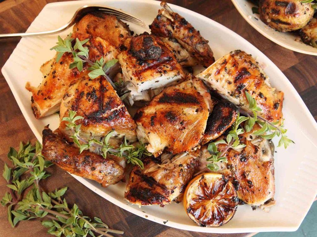 Mediterranean Olive Oil Grilled Chicken