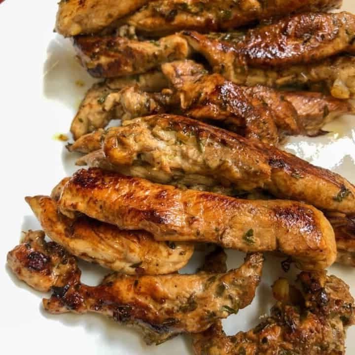 Mediterranean Spiced Chicken Strips