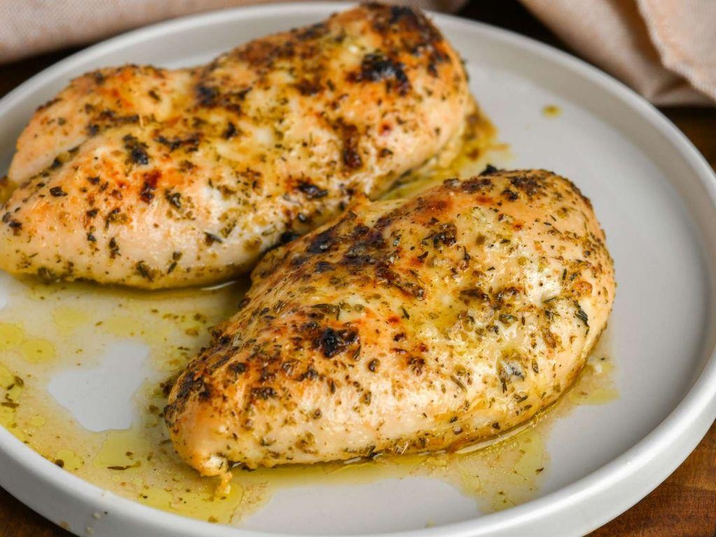 Mediterranean Style Baked Chicken Breasts