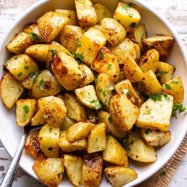 Mediterranean Style Roasted Potatoes