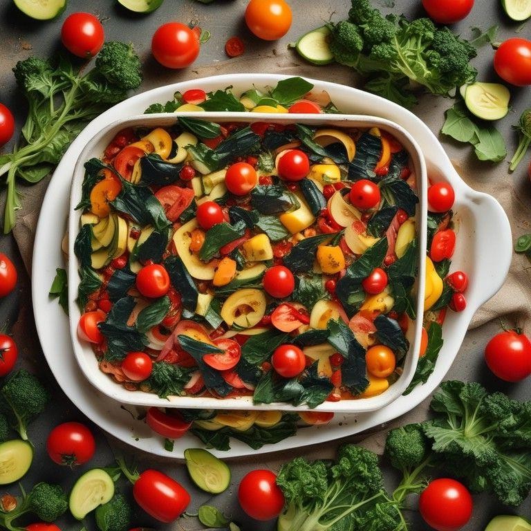 Mediterranean Veggie Cellentani Delight