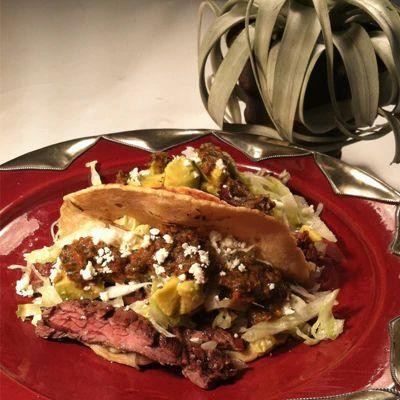 Mesquite-Grilled Texas Skirt Steak Tacos