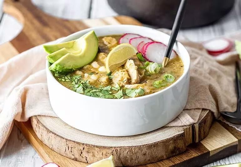 Mexican Avocado Pozole