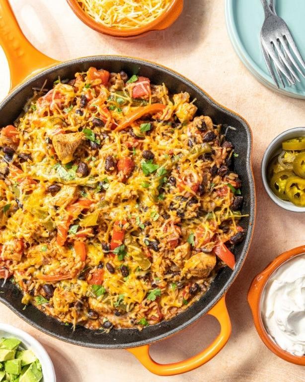 Mexican Fiesta One Pan Chicken and Rice