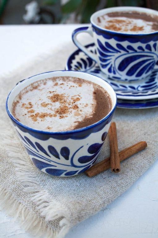 Mexican Hot Chocolate with Coconut Milk