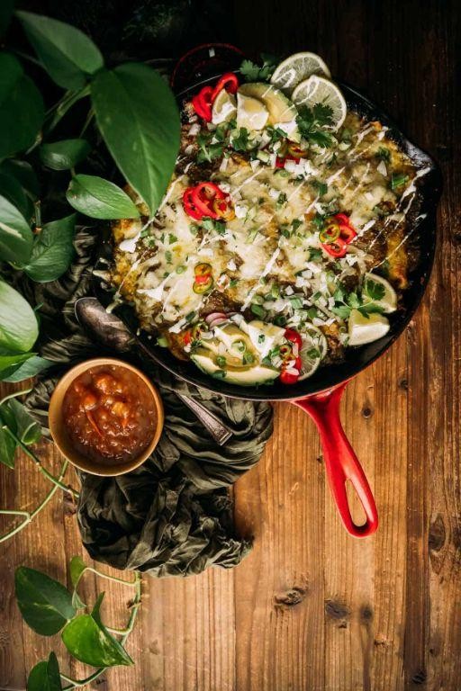 Mexican Slow Cooker Pulled Pork Enchiladas