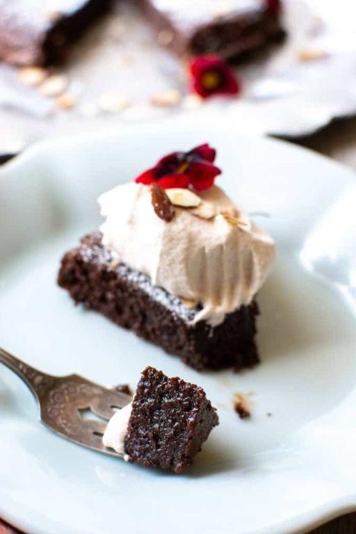 Mexican masa harina chocolate cake