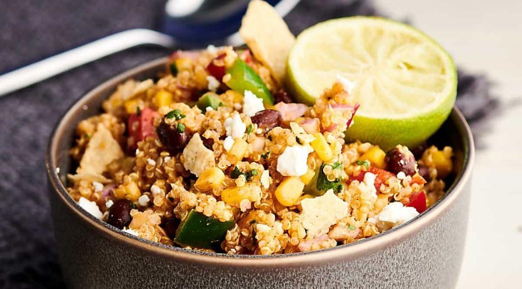 Mexican-Inspired Quinoa and Feta Salad