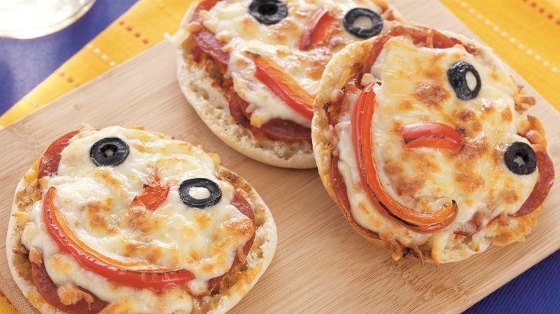 Mini Monster Pizzas