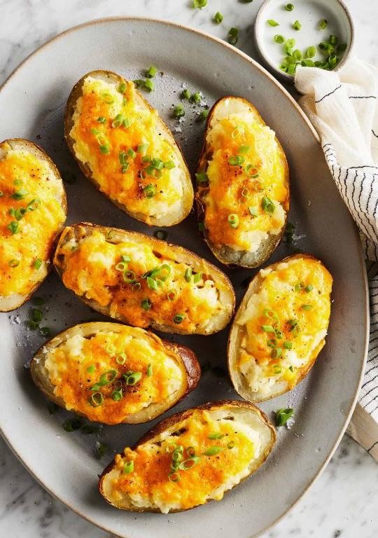 Minimalist Twice-Baked Potatoes