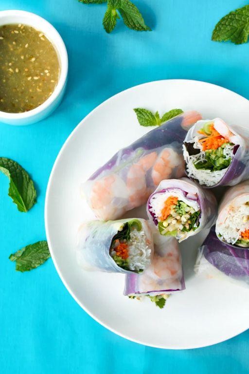 Mint Jelly Dipping Sauce for Spring Rolls