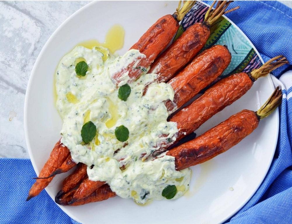 Mint Jelly Glazed Carrots