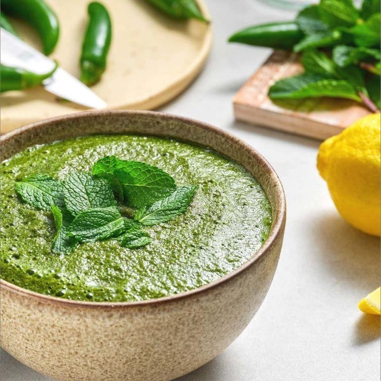 Mint and Coriander Chilli Paste