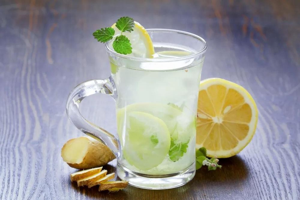 Minty Fresh Ginger Tonic