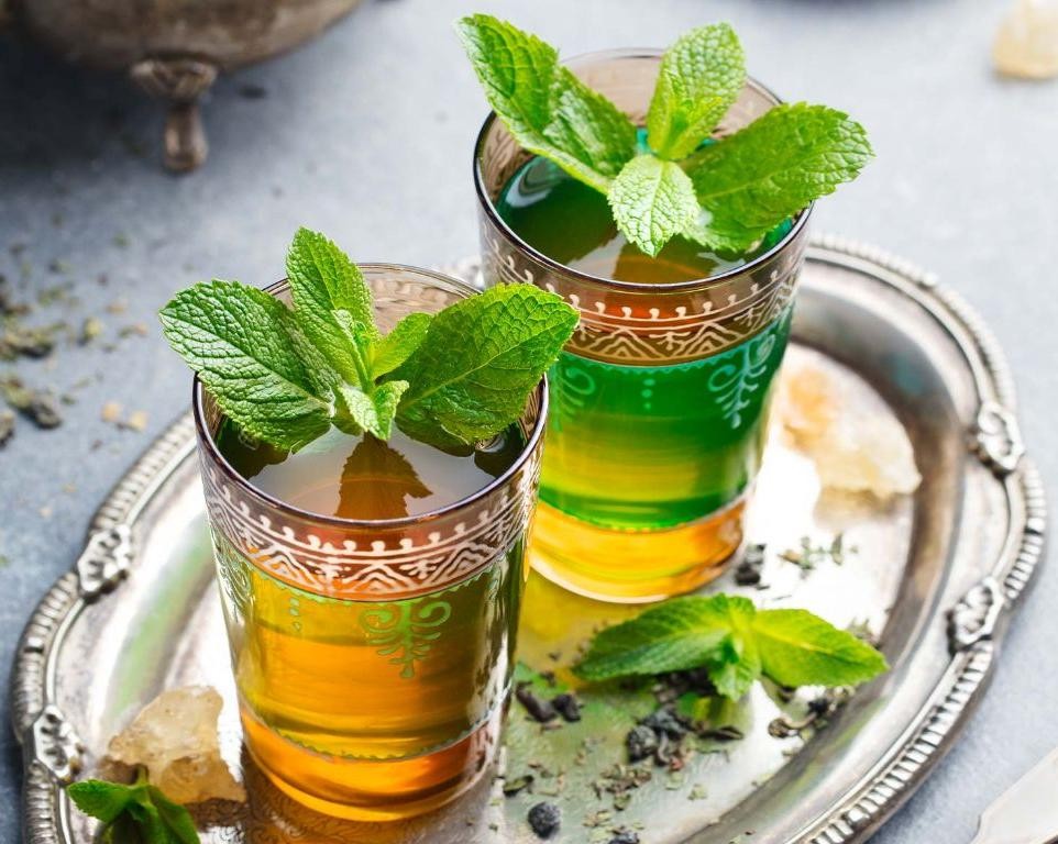 Minty Moroccan Green Tea