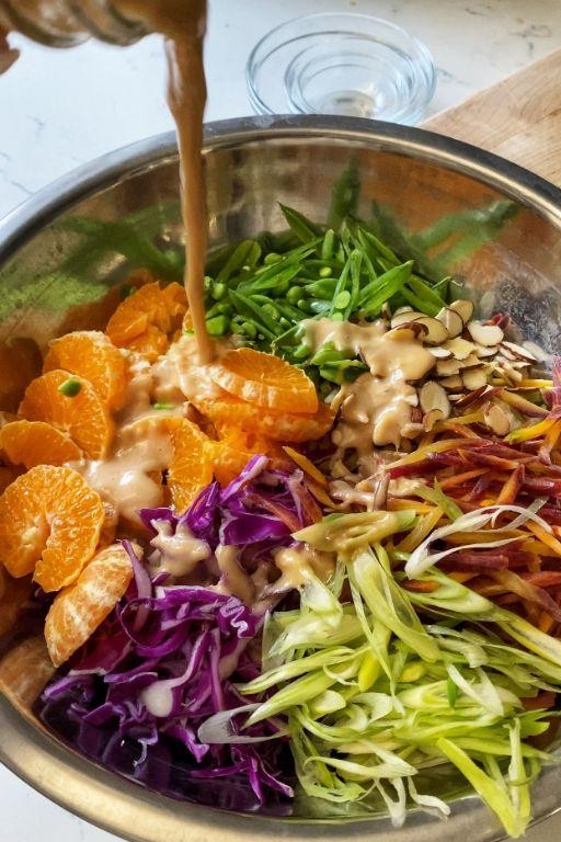 Miso Ginger Dressing Salad